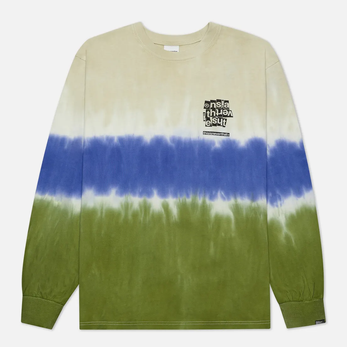 thisisneverthat Мужской лонгслив Tie Dye Stripe
