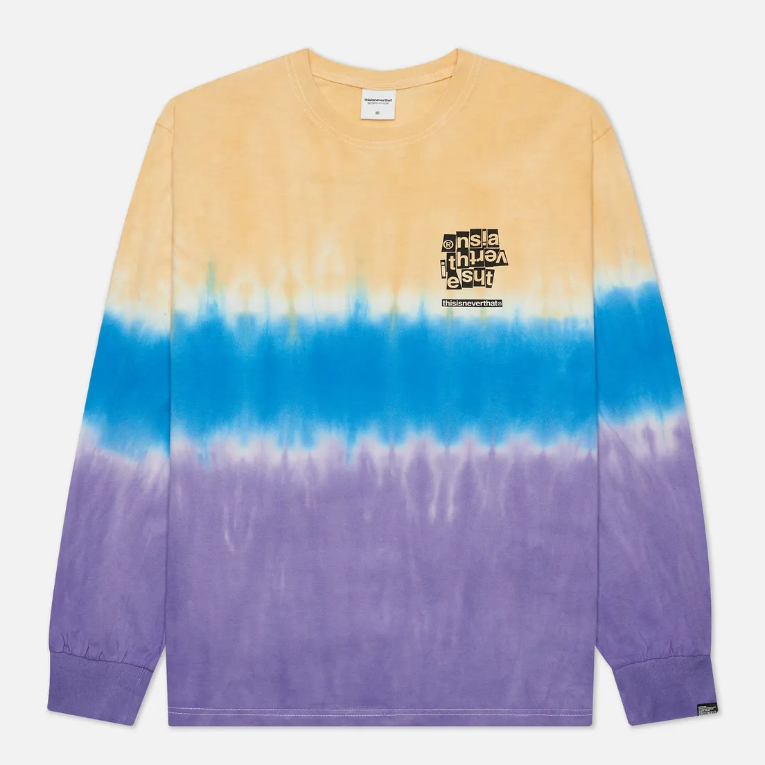 thisisneverthat Мужской лонгслив Tie Dye Stripe