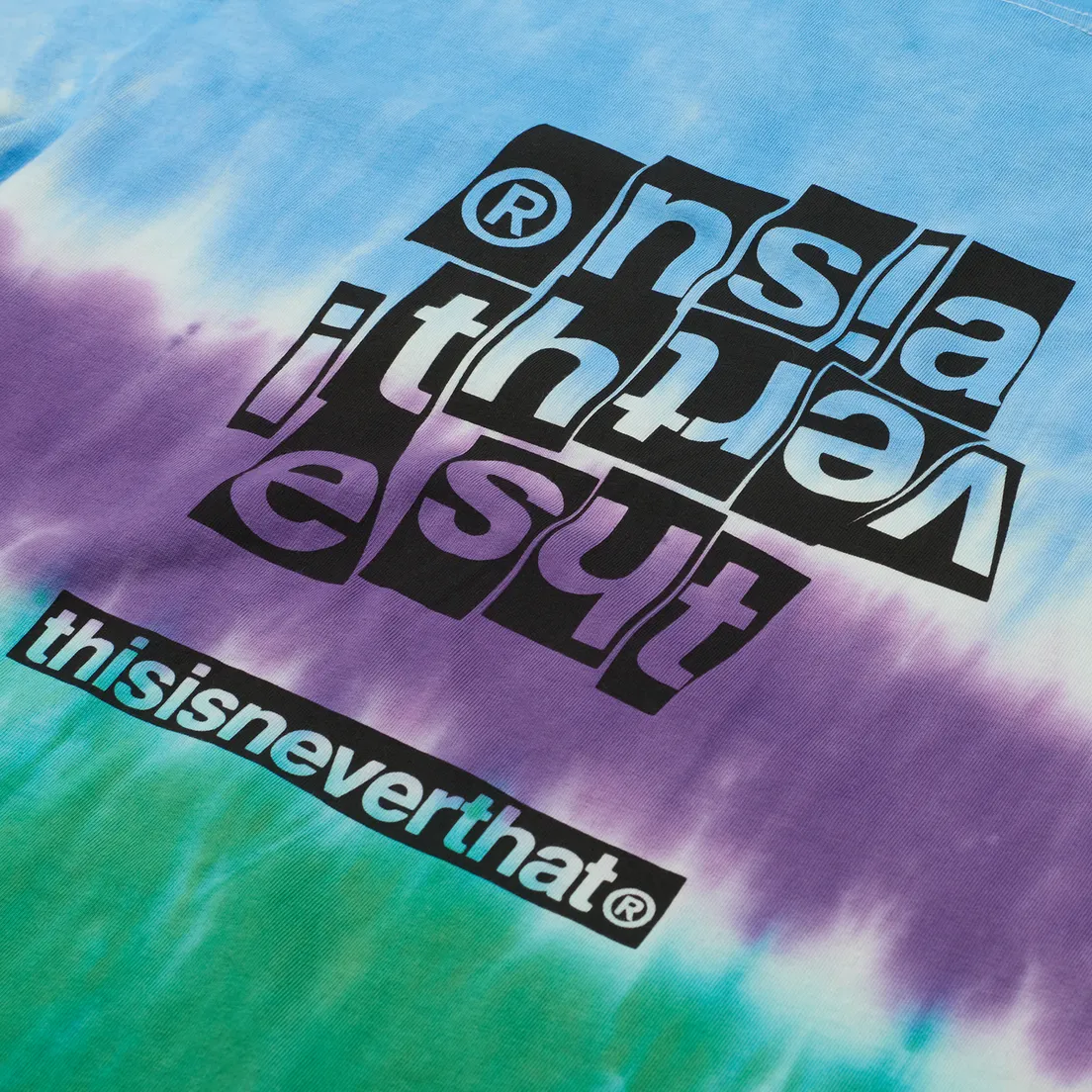 thisisneverthat Мужской лонгслив Tie Dye Stripe