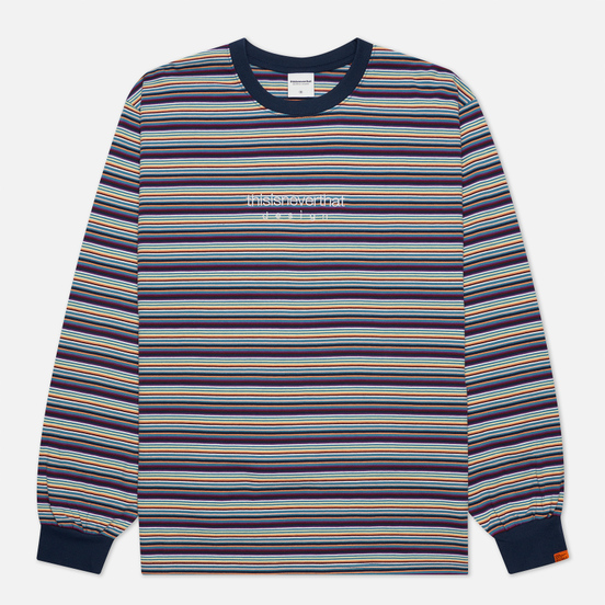 Мужской лонгслив thisisneverthat Striped Multicolor 3