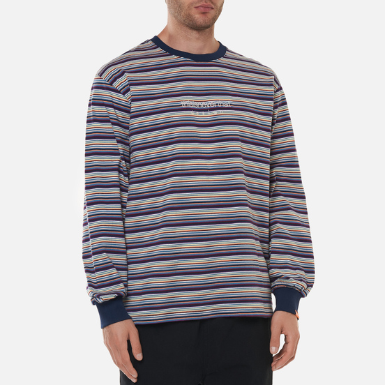 Мужской лонгслив thisisneverthat Striped Multicolor 3