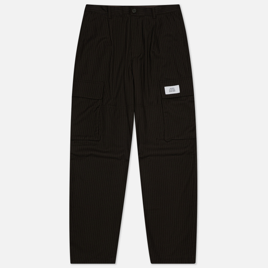 Мужские брюки thisisneverthat Striped Cargo Brown