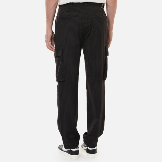 Мужские брюки thisisneverthat Striped Cargo Brown