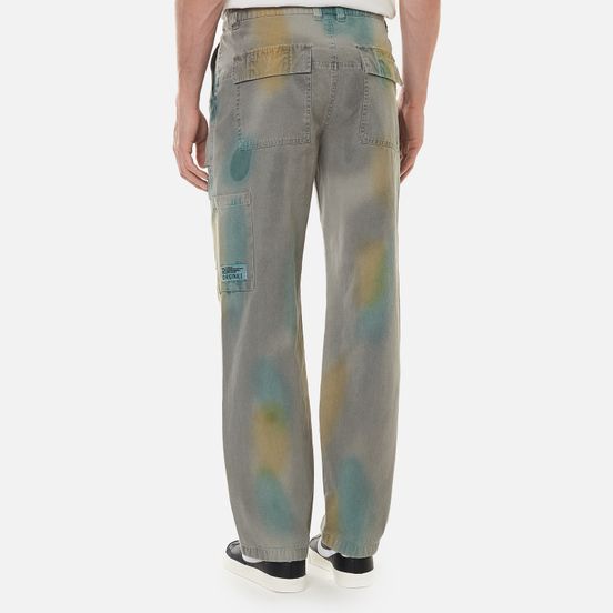 Мужские брюки thisisneverthat Fatigue Green/Yellow