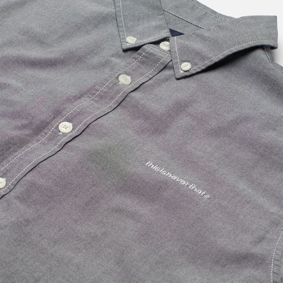 Мужская рубашка thisisneverthat T-Logo Oxford Black