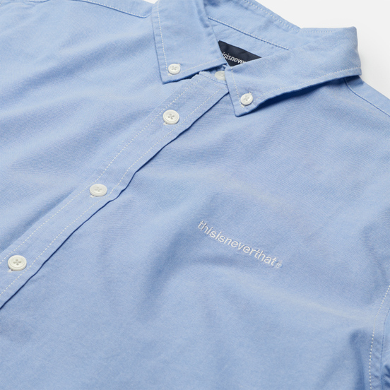 Мужская рубашка thisisneverthat T-Logo Oxford Blue