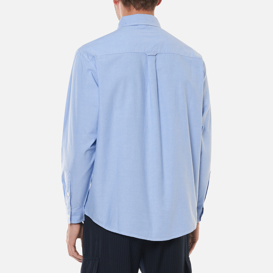 Мужская рубашка thisisneverthat T-Logo Oxford Blue