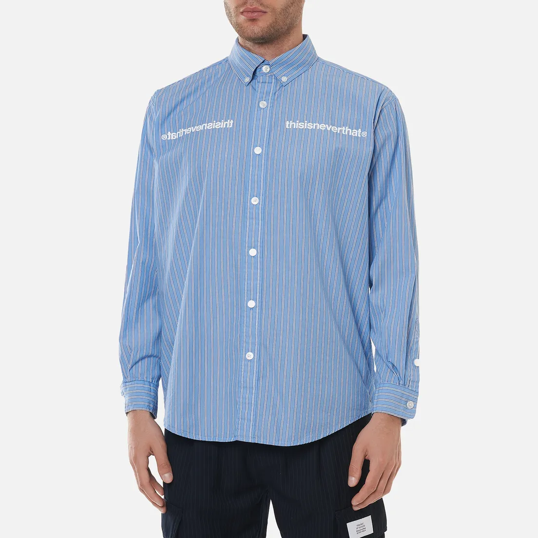 thisisneverthat Мужская рубашка MI-Logo Striped