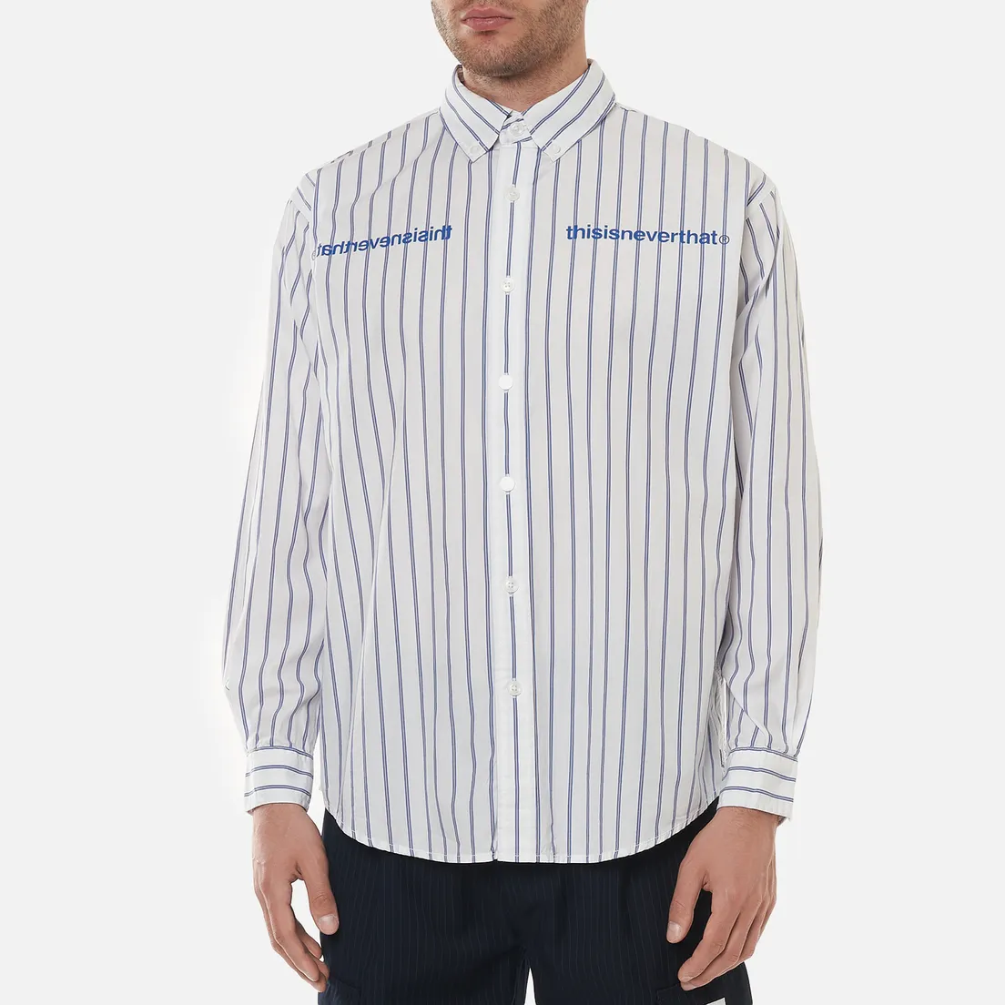 thisisneverthat Мужская рубашка MI-Logo Striped