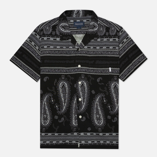 Мужская рубашка thisisneverthat Paisley Black