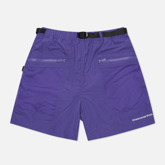 Мужские шорты thisisneverthat Mesh Zip Pocket Purple