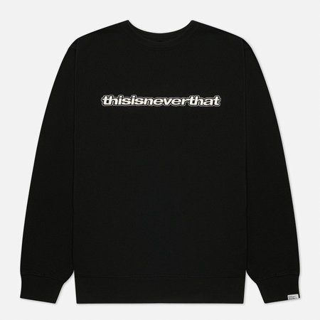 Мужская толстовка thisisneverthat ESP-Logo Crewneck, цвет чёрный, размер M