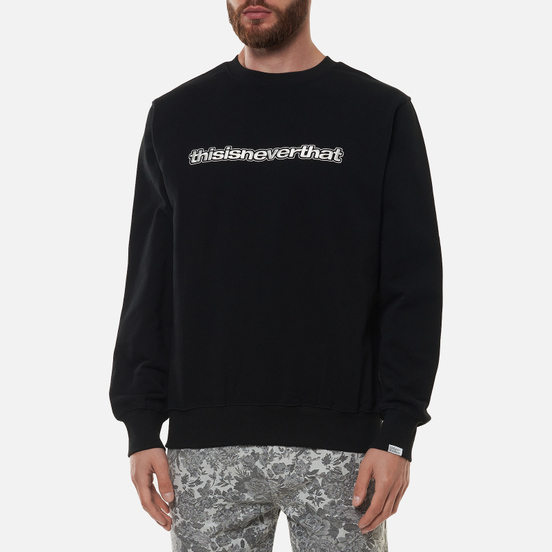 Мужская толстовка thisisneverthat ESP-Logo Crewneck Black