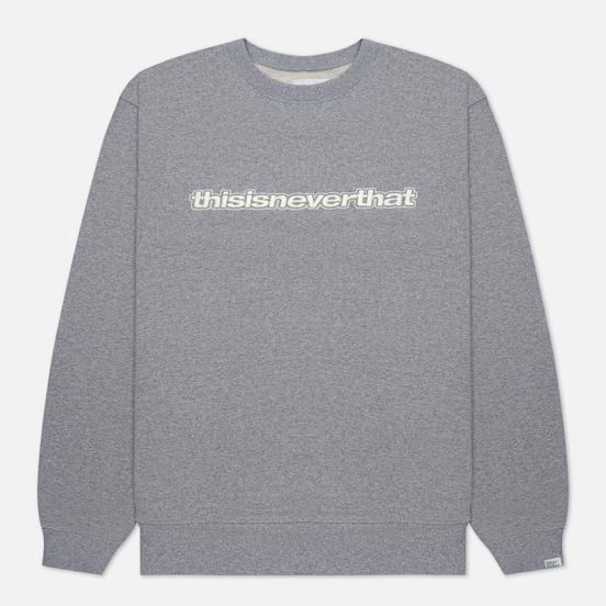 Мужская толстовка thisisneverthat ESP-Logo Crewneck Heather Grey