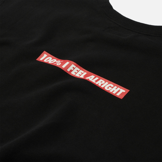 Мужская толстовка thisisneverthat Squirrel Crewneck Black