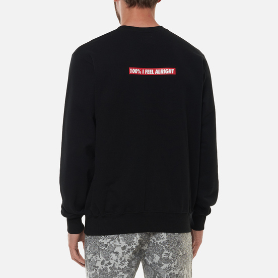 Мужская толстовка thisisneverthat Squirrel Crewneck Black