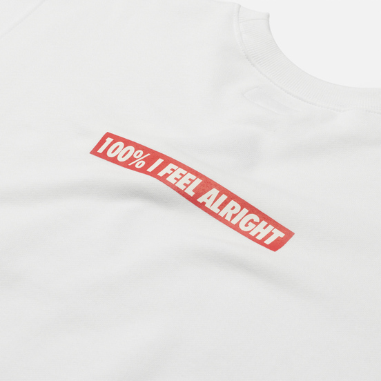 Мужская толстовка thisisneverthat Squirrel Crewneck White