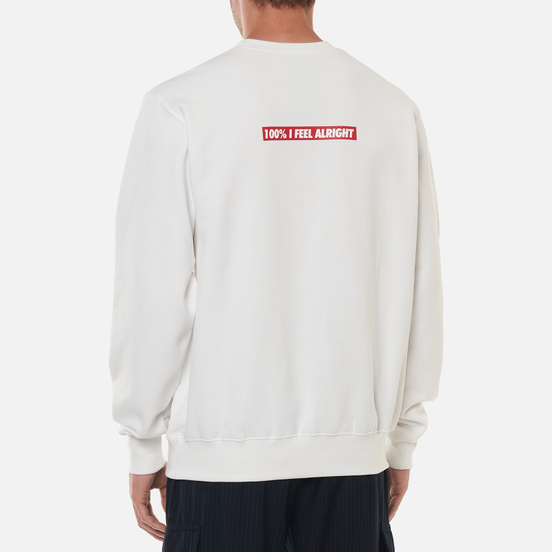 Мужская толстовка thisisneverthat Squirrel Crewneck White