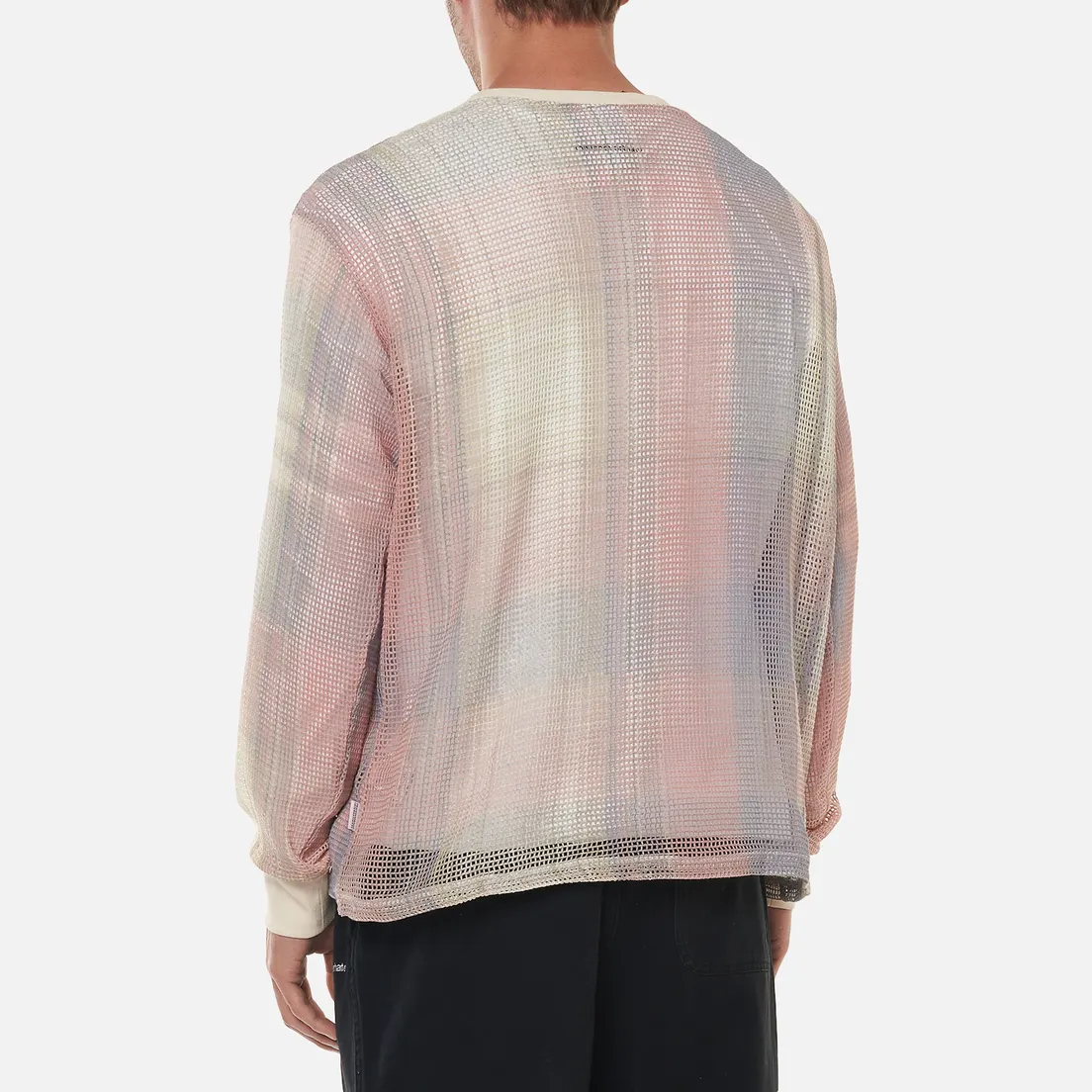 thisisneverthat Мужской лонгслив Printed Plaid Mesh