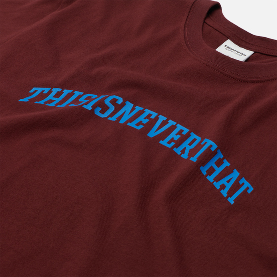 Мужская футболка thisisneverthat ARC Logo Burgundy