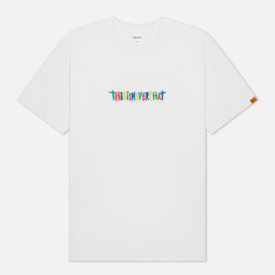 Мужская футболка thisisneverthat Dokkoi White