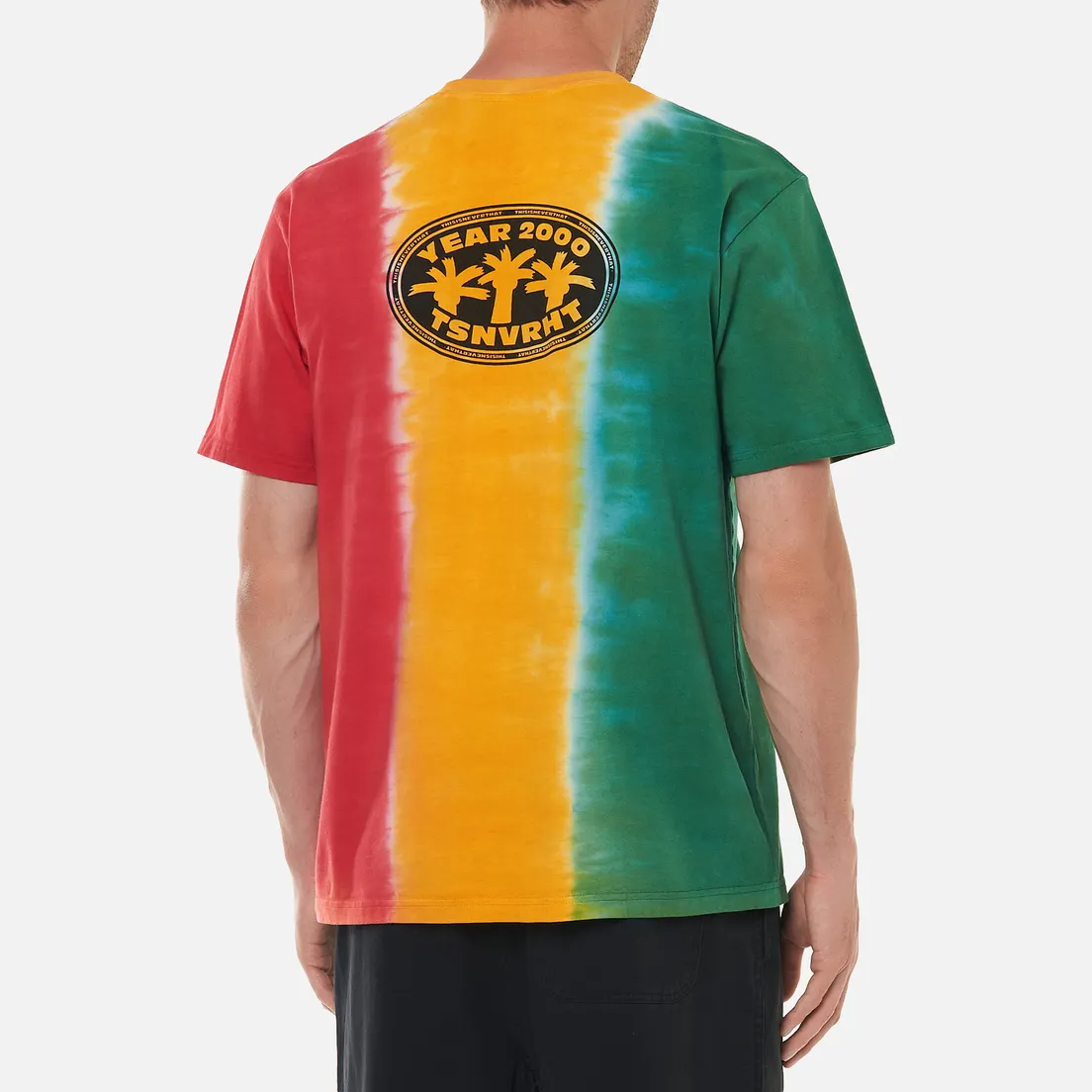 thisisneverthat Мужская футболка Vertical Tie Dye