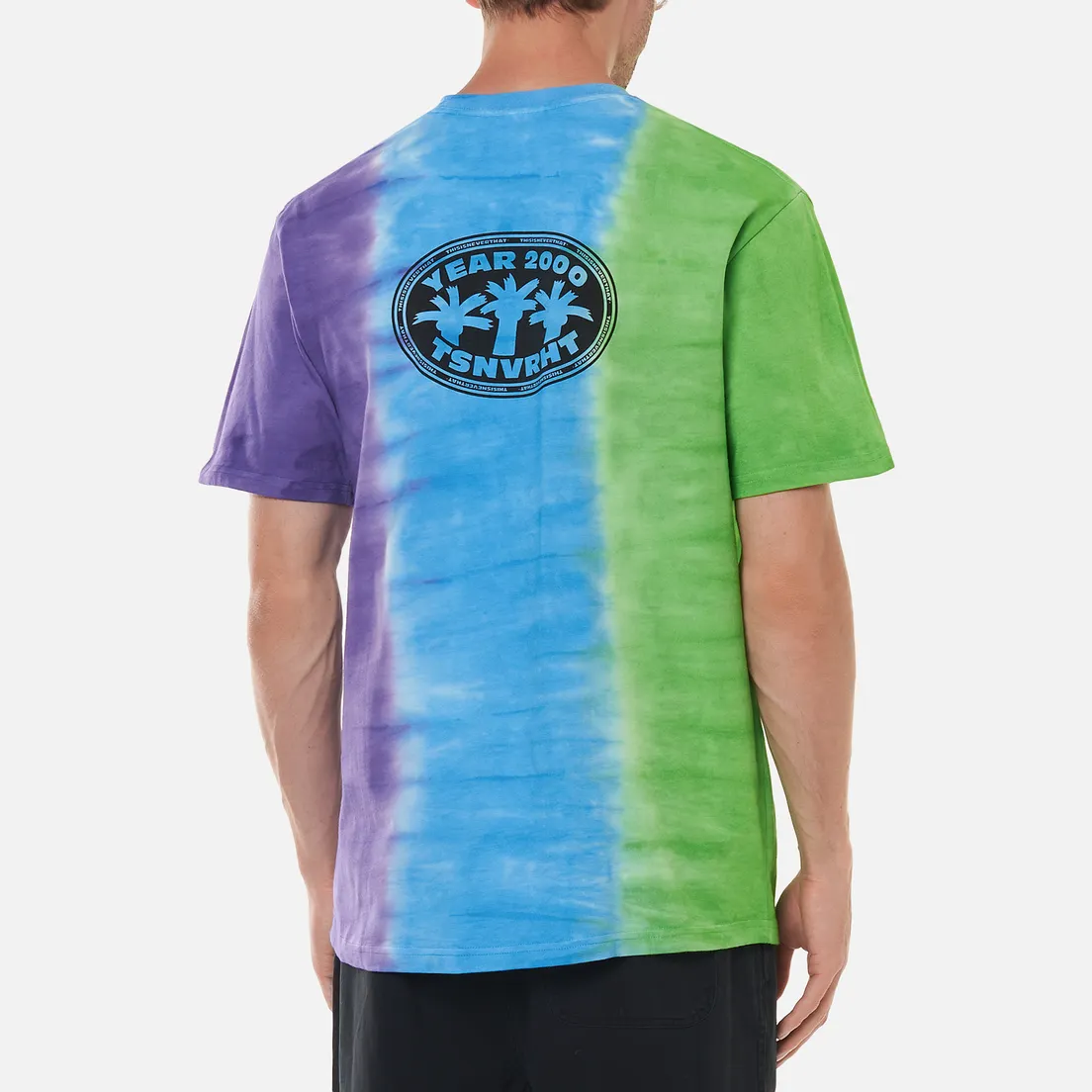 thisisneverthat Мужская футболка Vertical Tie Dye