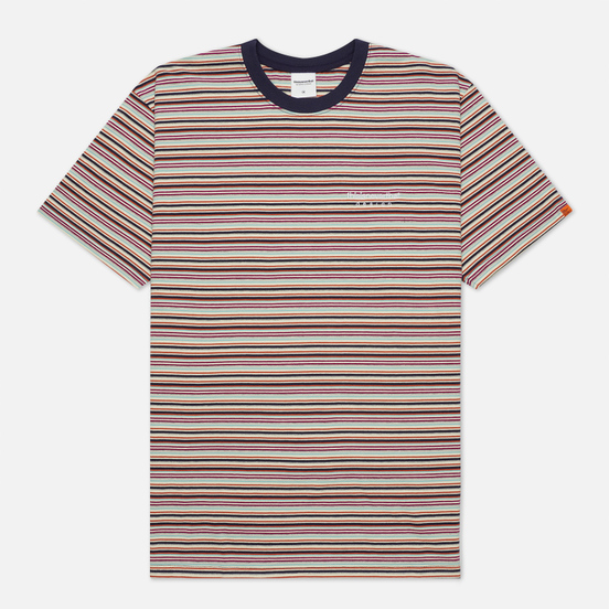 Мужская футболка thisisneverthat L-Logo Striped Multicolor 1