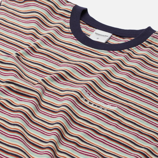 Мужская футболка thisisneverthat L-Logo Striped Multicolor 1