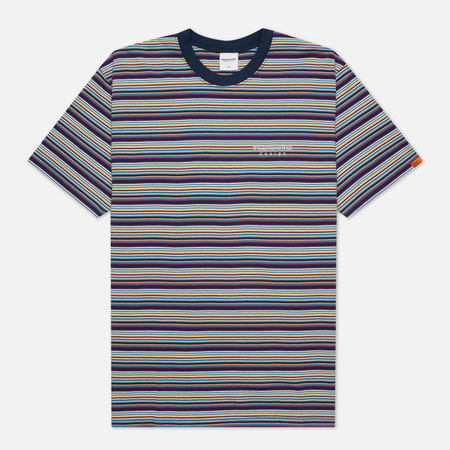 Мужская футболка thisisneverthat L-Logo Striped, цвет синий, размер M