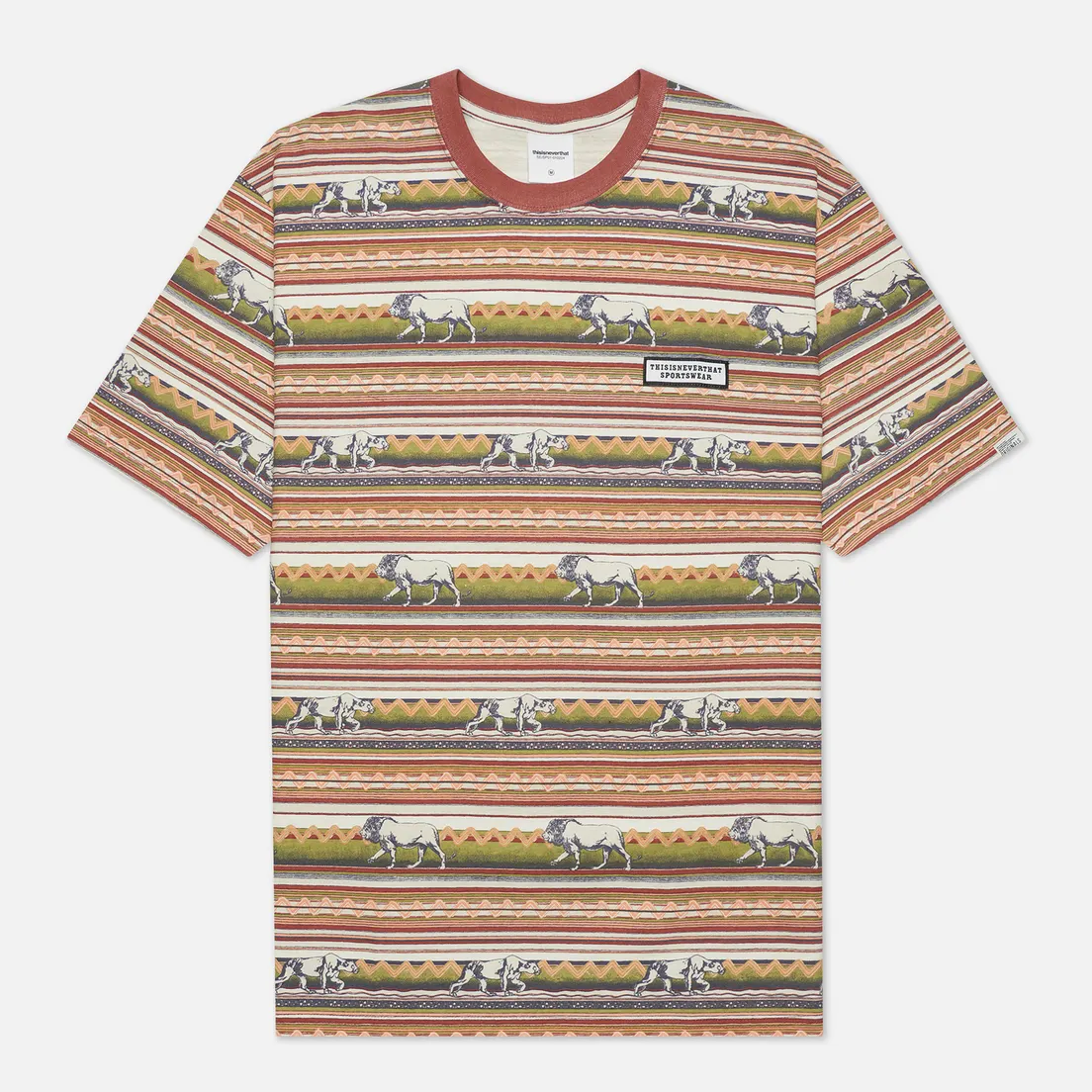 thisisneverthat Мужская футболка Printed Lion Stripe