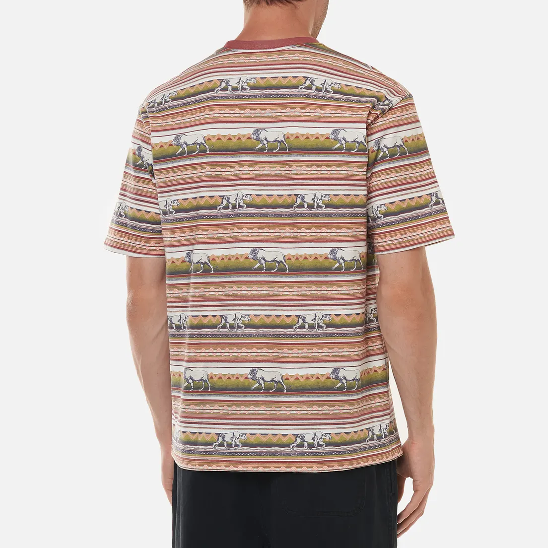 thisisneverthat Мужская футболка Printed Lion Stripe