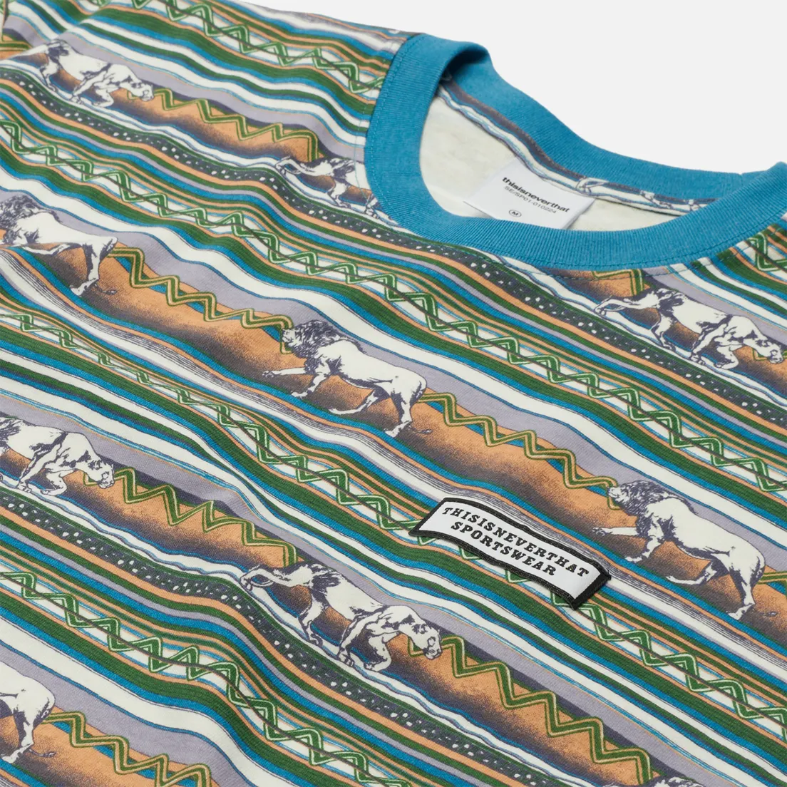 thisisneverthat Мужская футболка Printed Lion Stripe