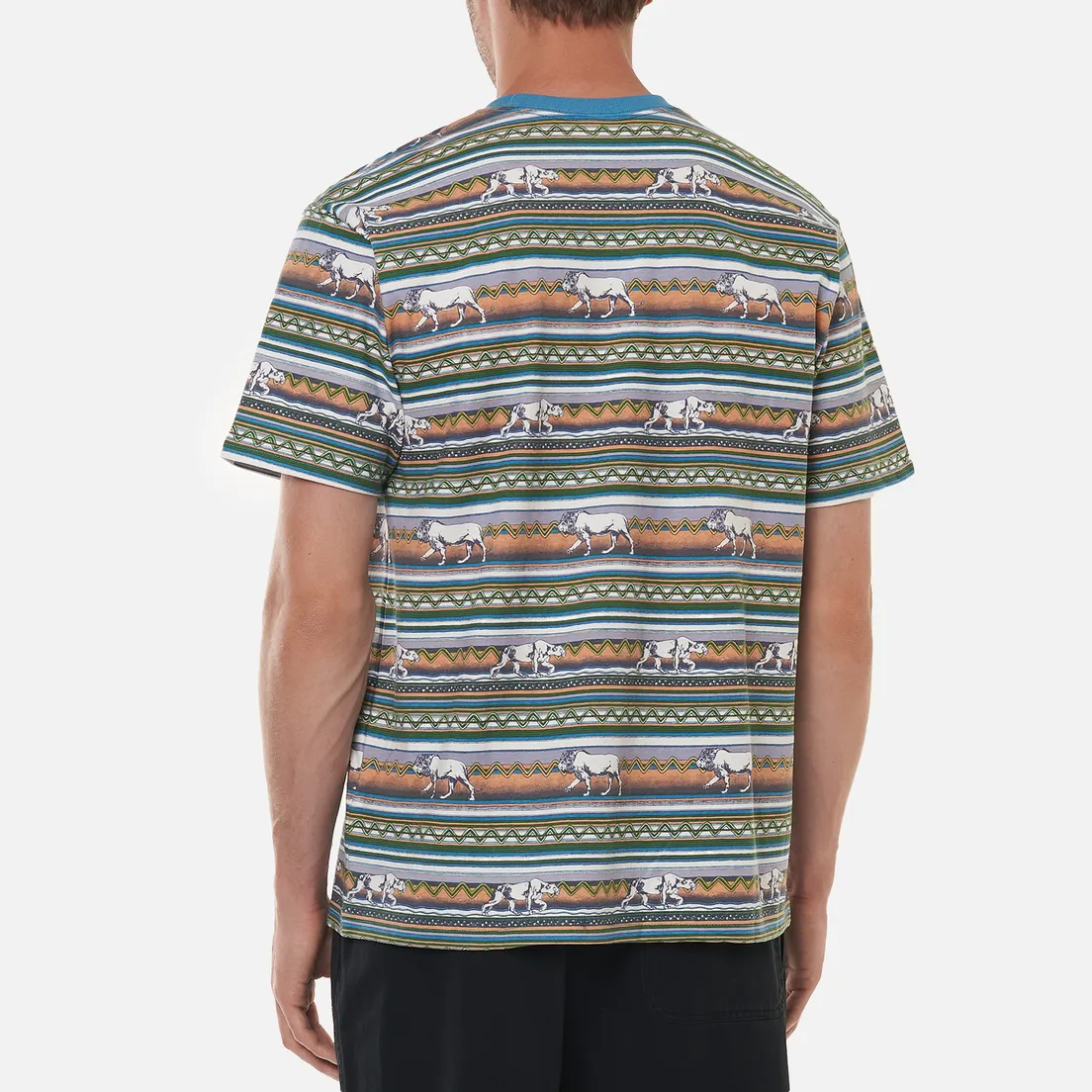 thisisneverthat Мужская футболка Printed Lion Stripe