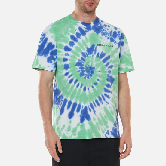Мужская футболка thisisneverthat Tie Dye Green/Violet