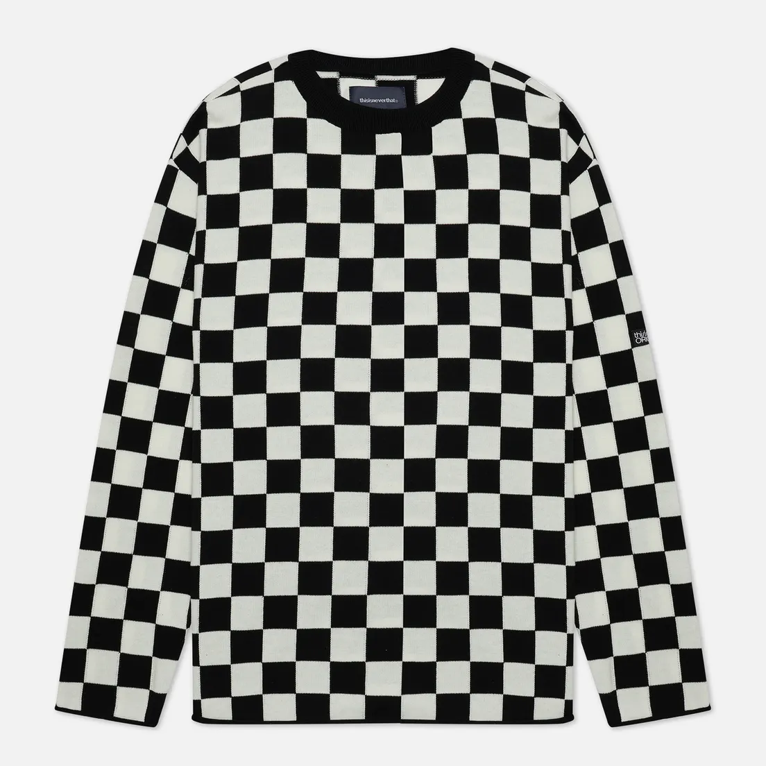 thisisneverthat Мужской свитер Checkerboard