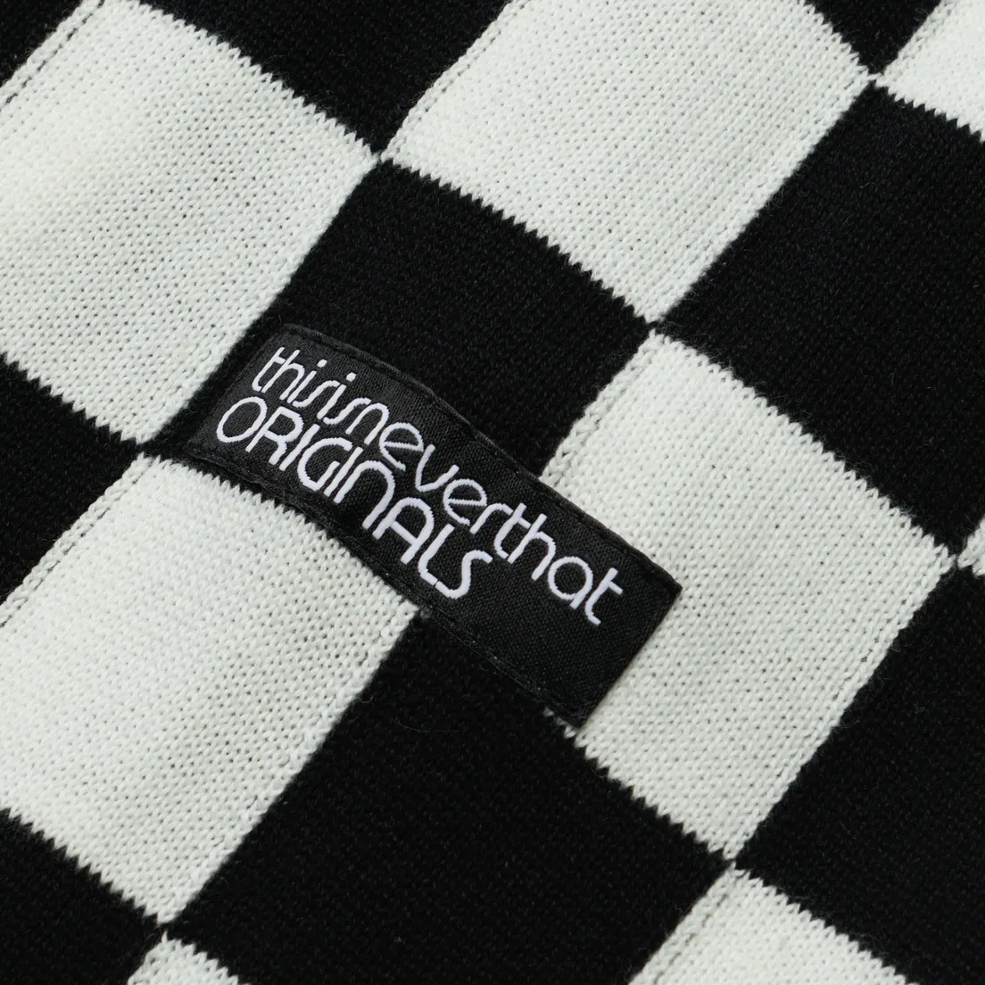 thisisneverthat Мужской свитер Checkerboard
