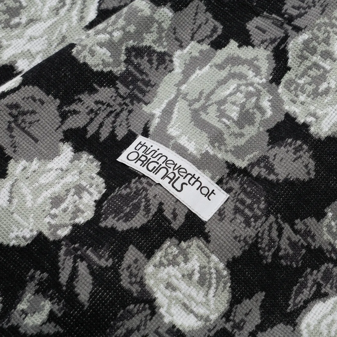 thisisneverthat Мужская толстовка Jacquard Flower Hoodie