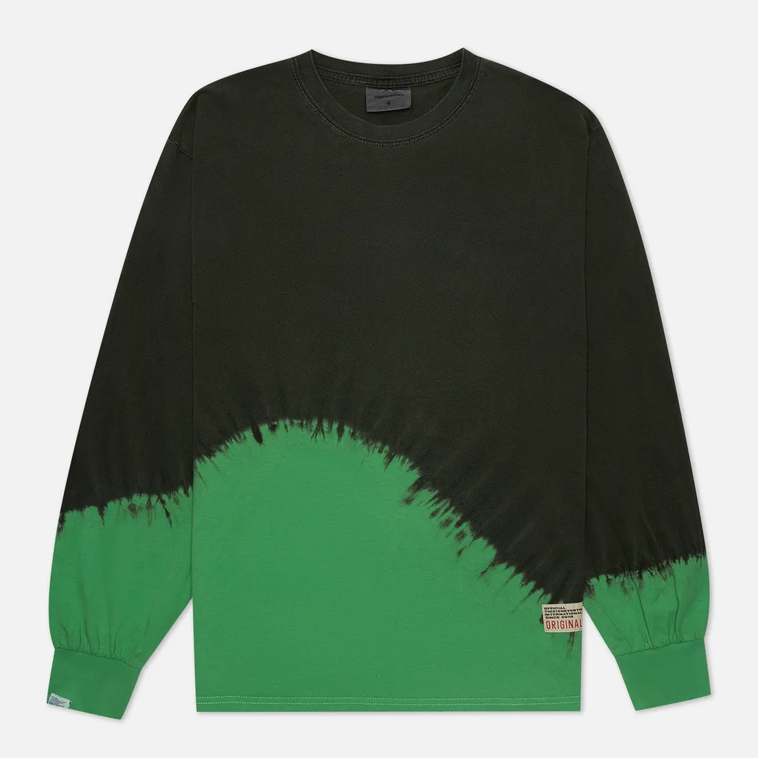thisisneverthat Мужской лонгслив Wave Overdyed