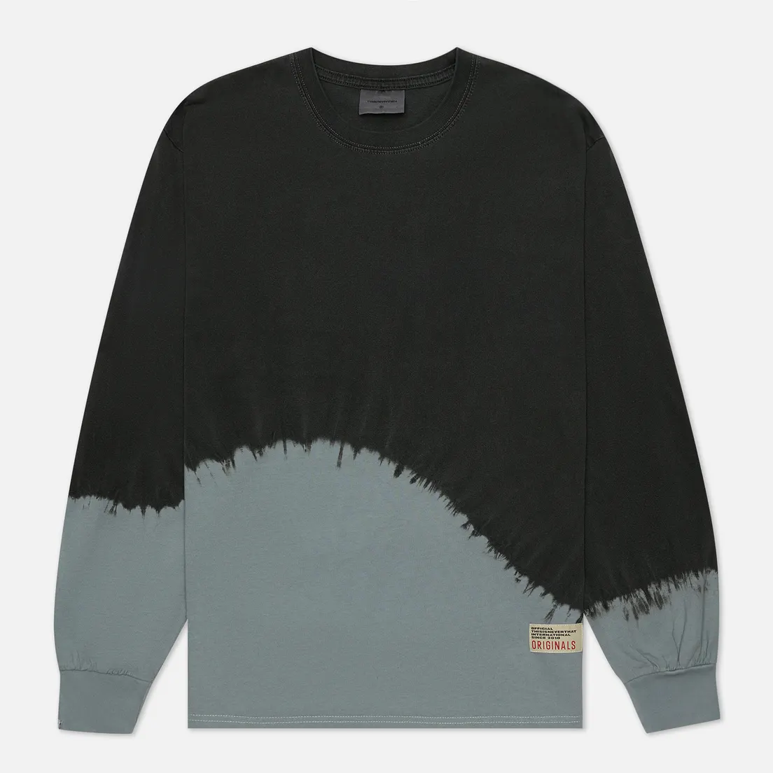 thisisneverthat Мужской лонгслив Wave Overdyed