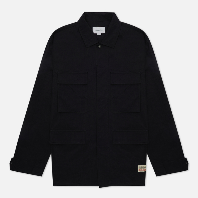 Мужская куртка thisisneverthat, цвет чёрный, размер M TN221WOWLS05-BLACK Nylon Ripstop BDU - фото 1