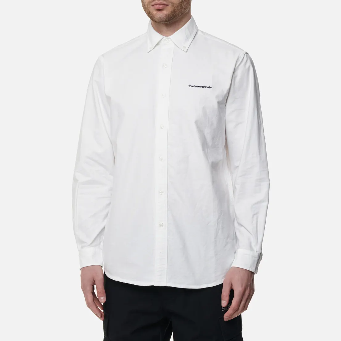 thisisneverthat Мужская рубашка T-Logo Oxford Regular Fit