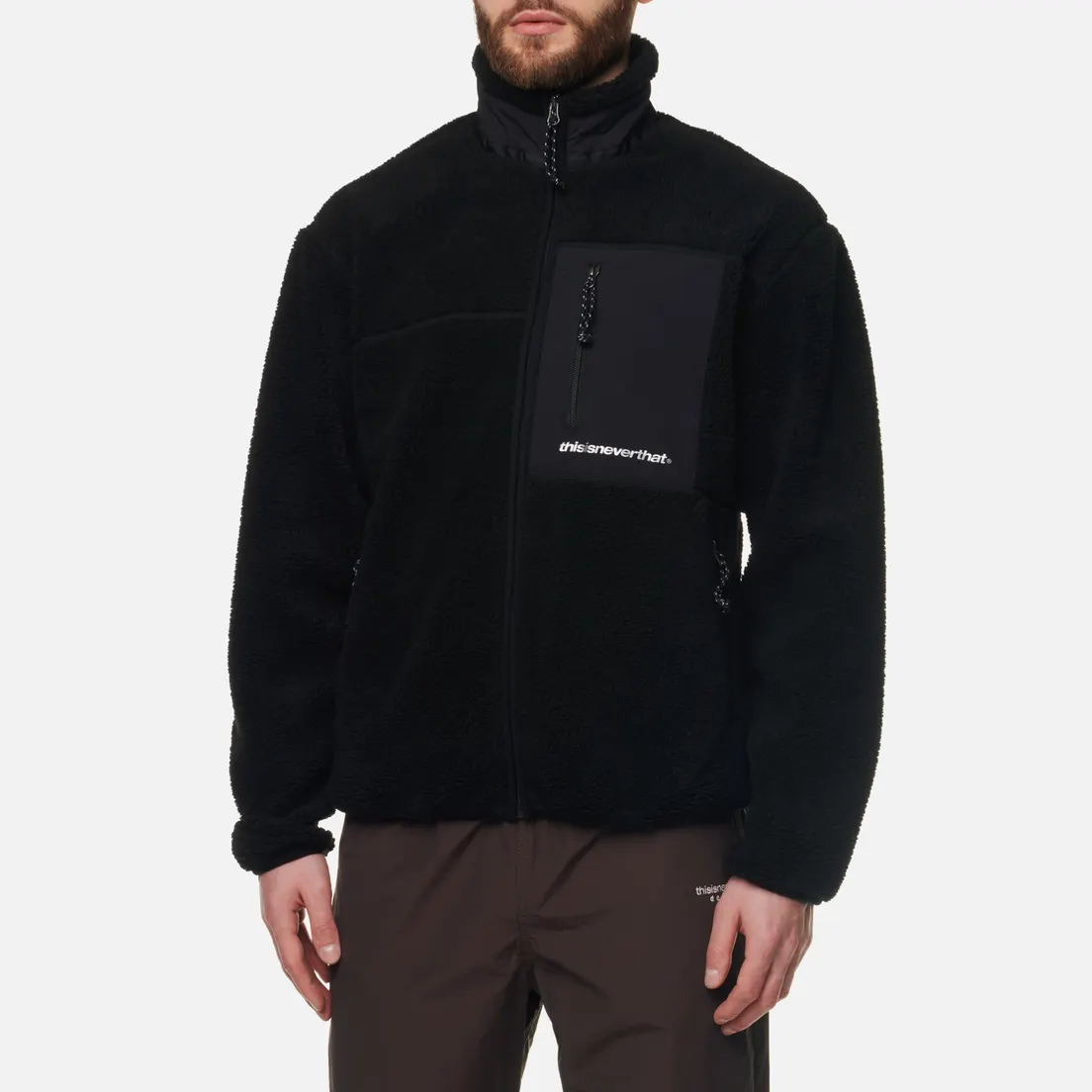 thisisneverthat Мужская флисовая куртка SP Sherpa Fleece Pocket