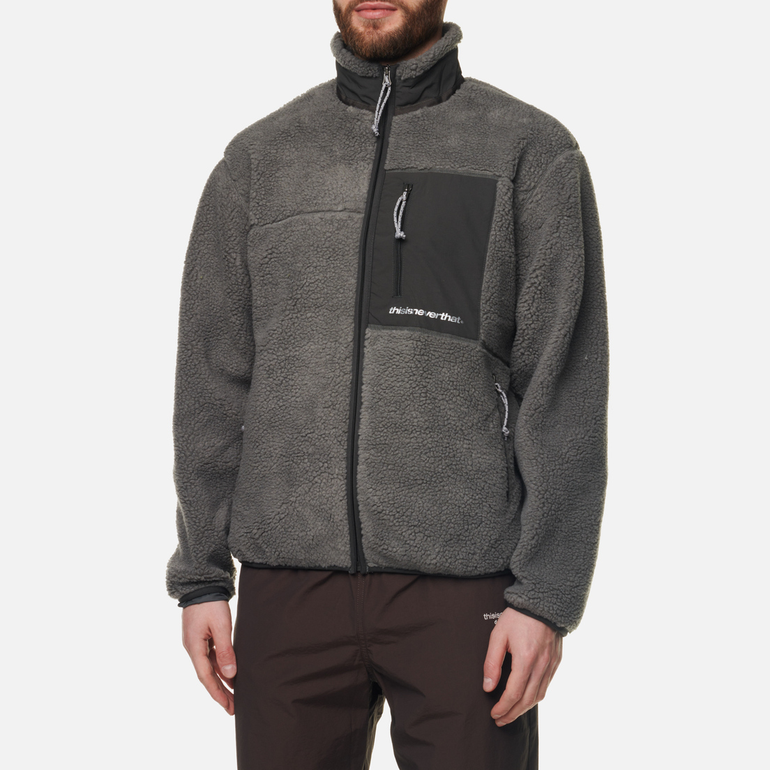 thisisneverthat Мужская флисовая куртка SP Sherpa Fleece Pocket