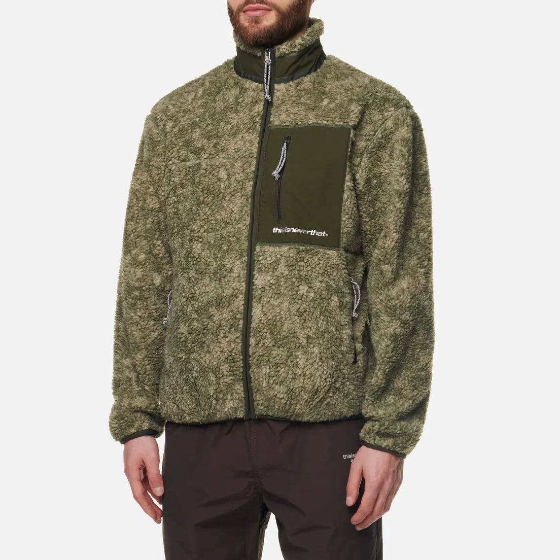 thisisneverthat Мужская флисовая куртка SP Sherpa Fleece Pocket