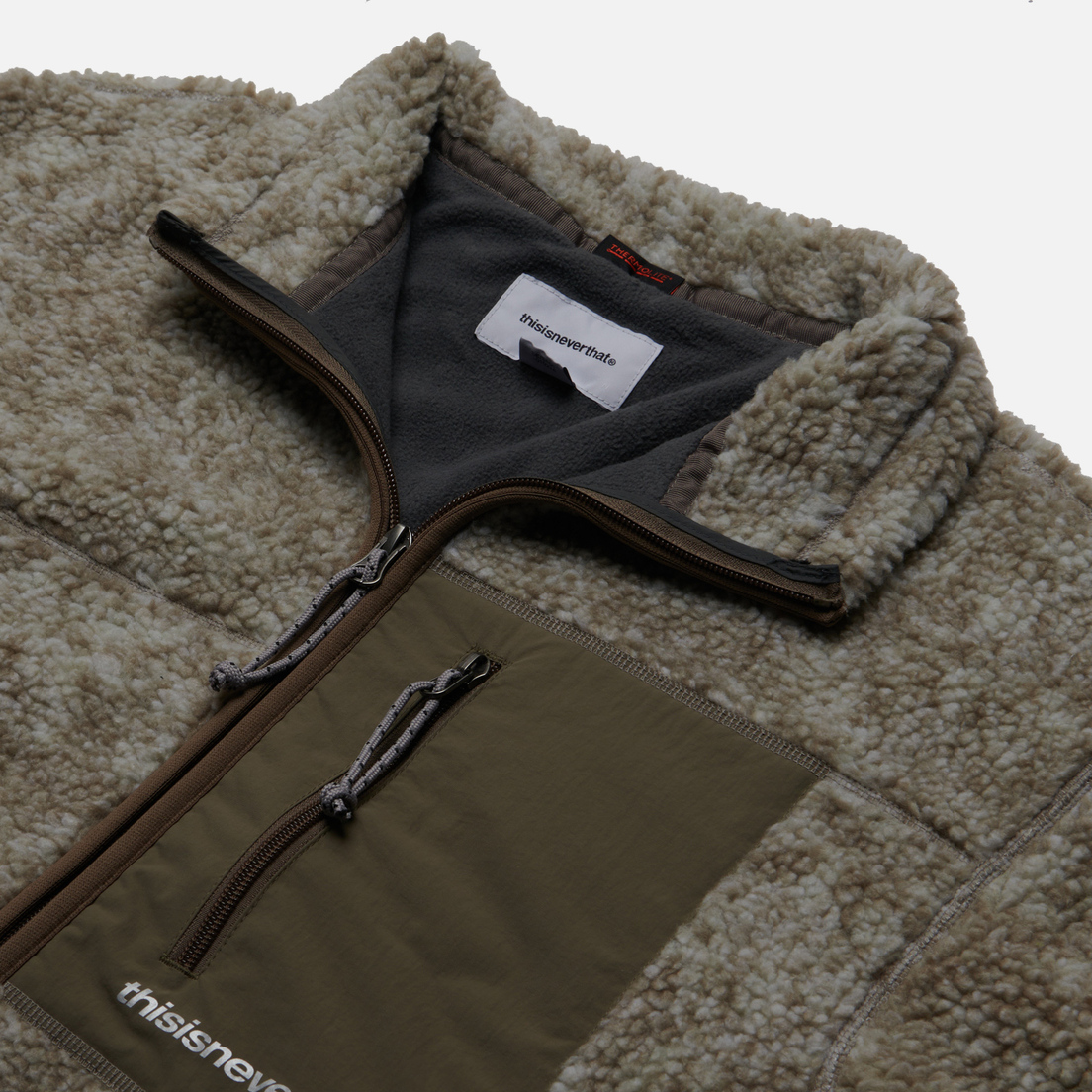 thisisneverthat Мужская флисовая куртка SP Sherpa Fleece Pocket