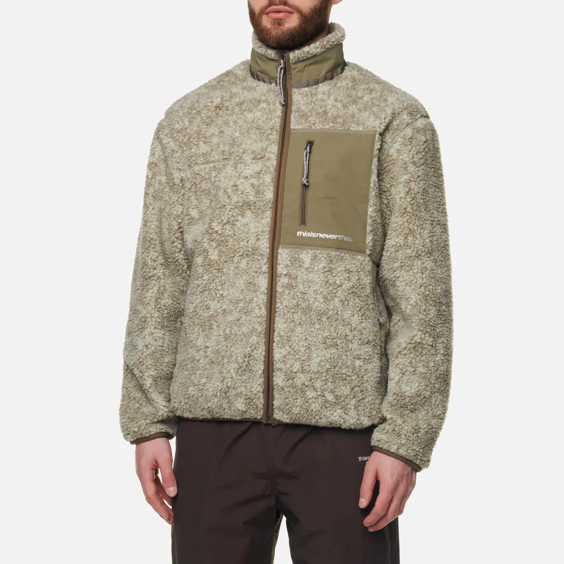 thisisneverthat Мужская флисовая куртка SP Sherpa Fleece Pocket