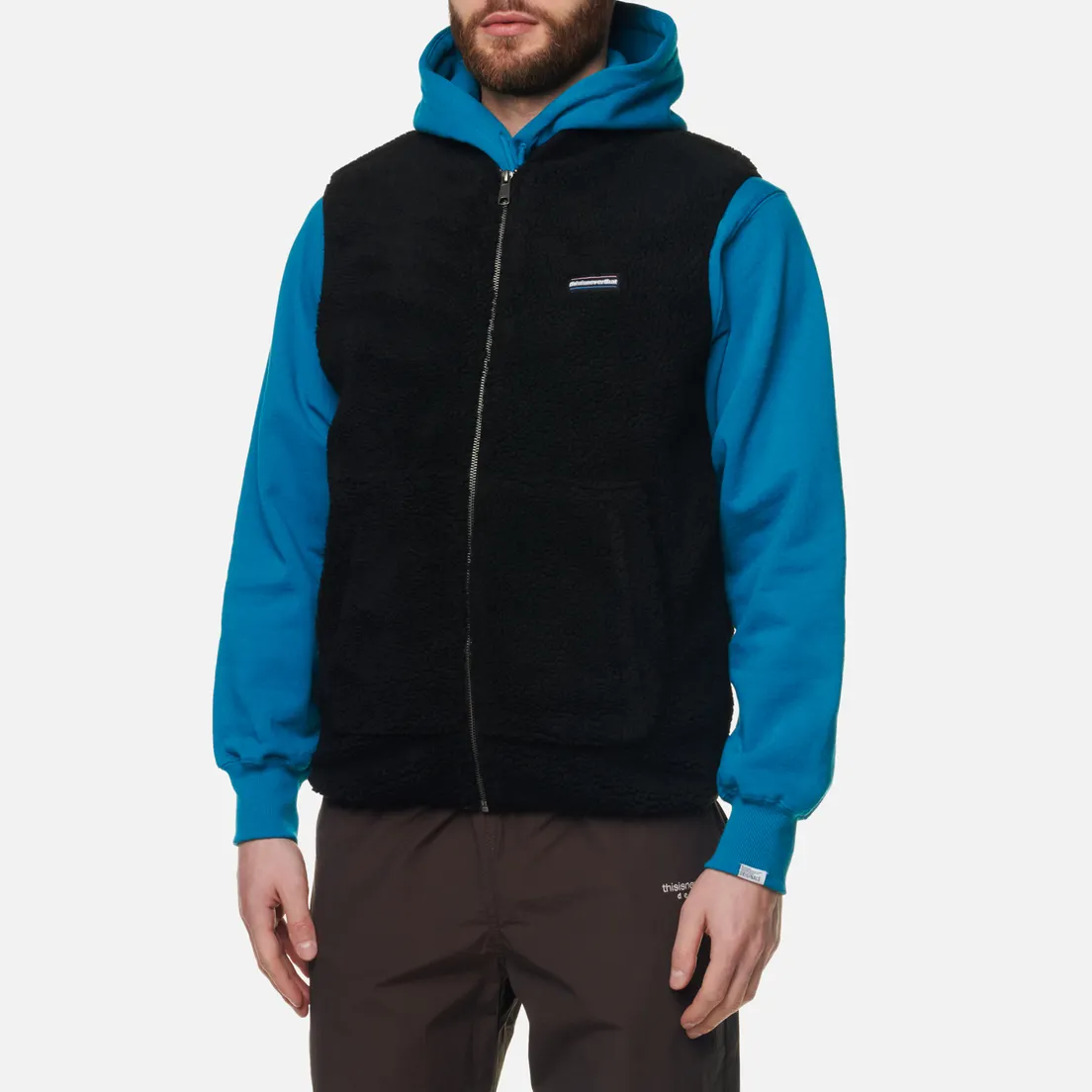 thisisneverthat Мужской жилет Sherpa Fleece