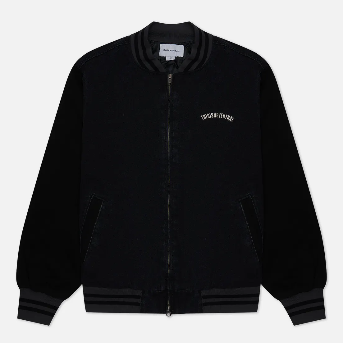 thisisneverthat Мужская куртка бомбер Denim Varsity