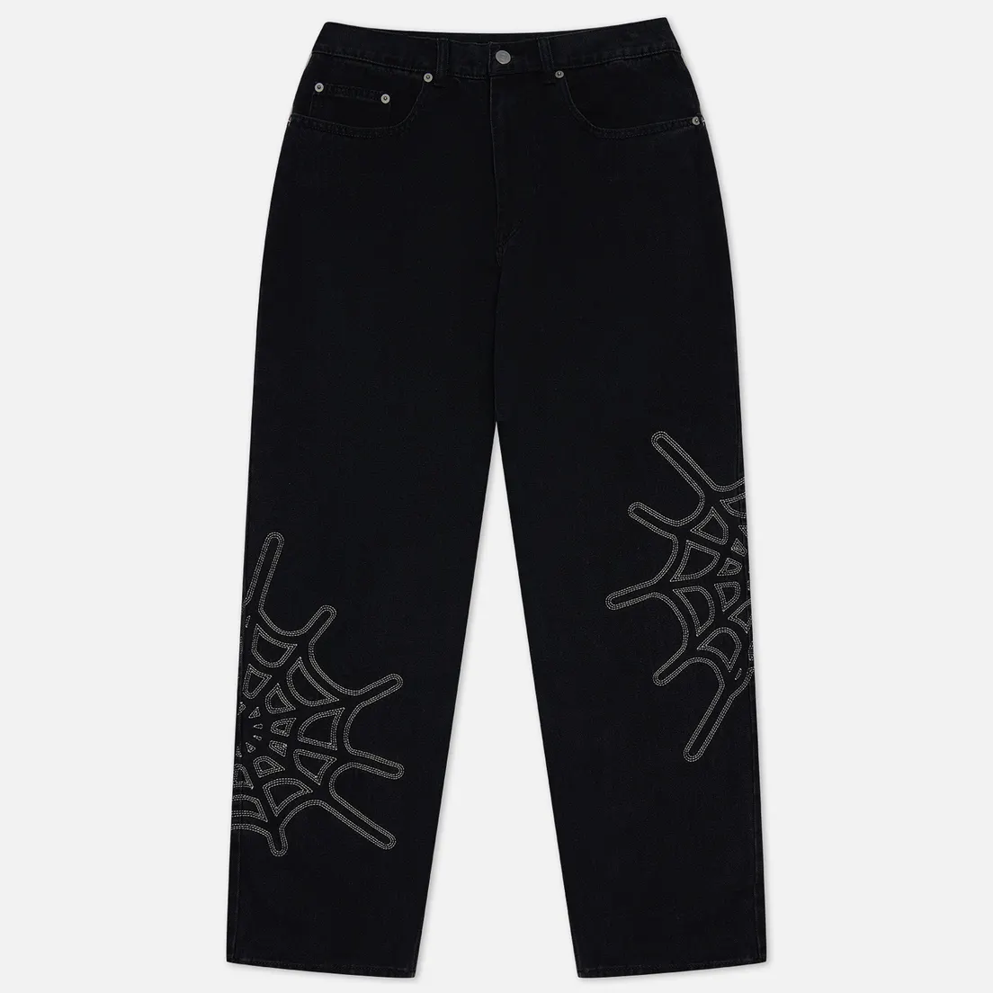 thisisneverthat Мужские джинсы Web Embroidery